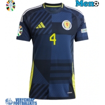 Scotland Scott McTominay #4 Replica Home Shirt Euro 2024 Short Sleeve